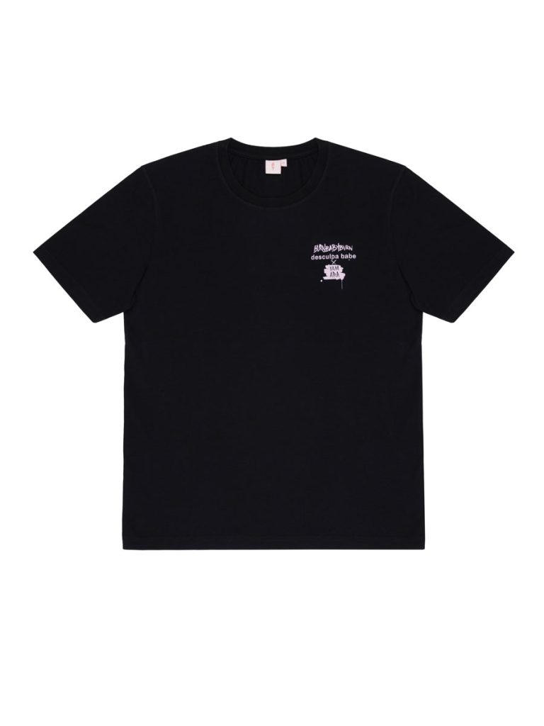 T-shirt Burn, Baby, Burn - Tamara Alves - Preto