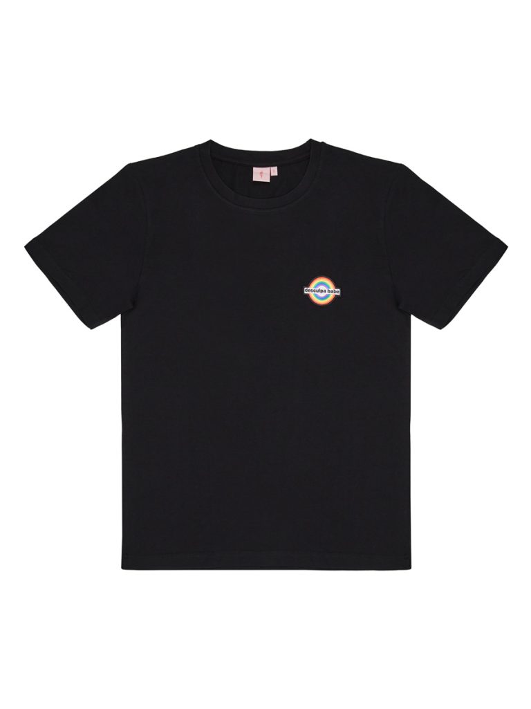 T-shirt Pride Preta