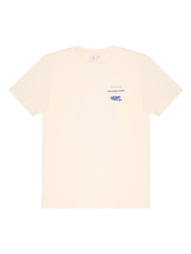T-shirt "Menos é mais" - SEM