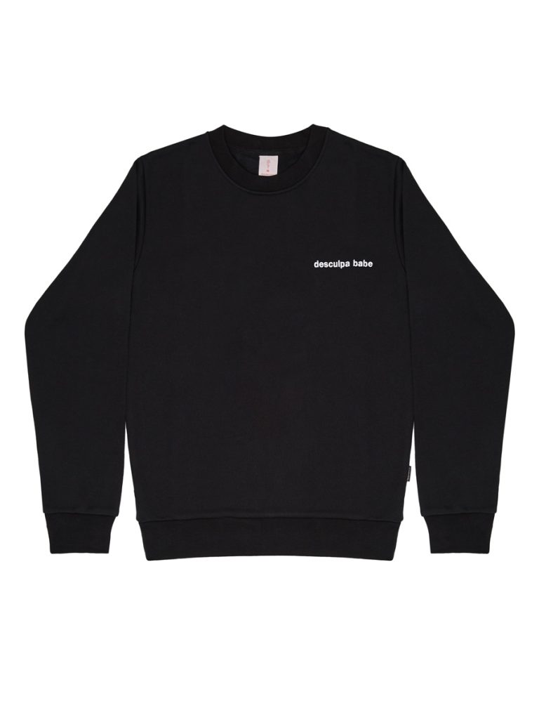 Sweatshirt Clássica Preta